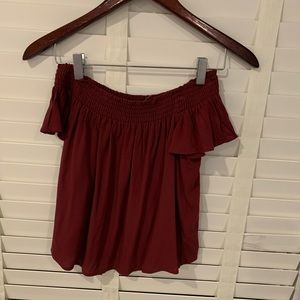 Kendall and Kylie off the shoulder top